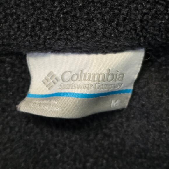 Columbia Polyester Vest Women’s Medium Black Benton Springs Outdoor - Picture 4 of 8